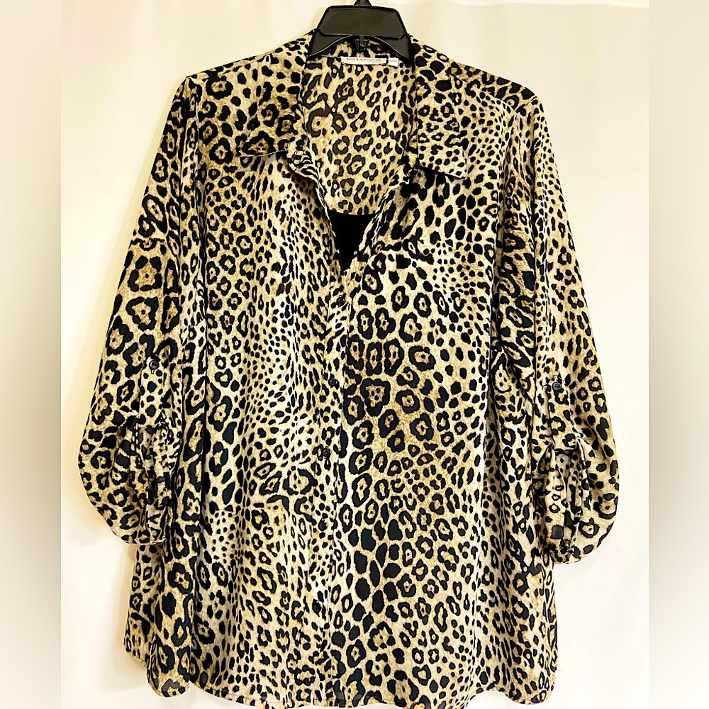 Long sleeve Leopard Shirt